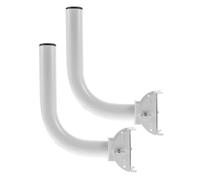 Mobestech Antenna with Weather Resistant Angle Adjustments Multiple Mount Pole 2pcs 2pcs Adjustable Bracket, Stainless Steel Outdoor Wireless Devices Access Points