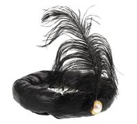 Mobestech Arabian Style Fabric Hat Prop for Parties Weddings and Performances Handcrafted Indian Prince Hat with Unique Design for Role-playing and Festival Photo Accessories