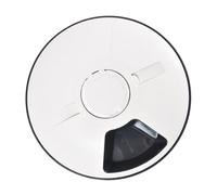 Mobestech Automatic Pet Feeder with Timer Six-compartment Dry Food Dispenser Gray and White Smart Cat Feeder Suitable for Dogs and Cats