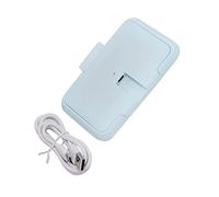 Mobestech Baby Wipe Warmer Diaper Wipe Heater Portable USB Powered Light Blue for Home and Vehicle Use Sensitive Skin-Compatible