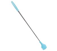 Mobestech Back Scratcher Relaxation Massager Blue Pp Stainless Steel Smooth Extendable Itching Relief Tool Gift for Family and Friends Suitable for Parents with Disabilities and Pregnant