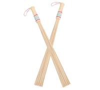 Mobestech Bamboo Massage Stick 2Pcs Portable Knocking Tool for Whole Body Relaxation at Home and Office