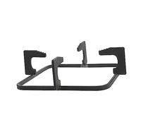 Mobestech Black Cast Iron Gas Stove Bracket, Anti-Slip Wok Support Rack, Hob Pan Support for Gas Hob, Kitchen Stove Stand, Stable Structure Design