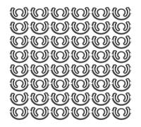 Mobestech Bobbin Case Spring Steel 100pcs, Precision Steel Shim Plate, for Sewing Machine Tension Control, Applicable to Industrial Production and Home Use