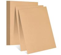 Mobestech Brown Kraft Paper Cardstock Heavy Duty Thick Sturdy Sheets 150gsm 100pcs A4 Size for Scrapbooking Handmade Projects and DIY Arts Crafts