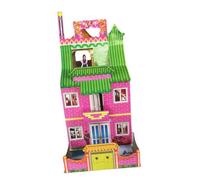 Mobestech Burnable Ancestor Paper Villa Model Funeral Paper House for Qingming Hungry Ghost Festival Offering for Ancestral Worship and