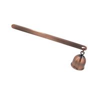Mobestech Candle Snuffer with Long Stainless Steel Handle and Preventing Wax Splashes Retro European Style for Safely Extinguishing Wick Flames for Home and Birthday Use
