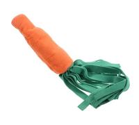 Mobestech Cartoon Carrot Pet Dog Bite Resistant Chew for Teeth Cleaning Interactive Chewing Teaser Suitable for Aggressive Chewers and Indoor Outdoor Play