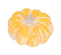 Mobestech Ceramic Pumpkin Decoration for Halloween Thanksgiving Table Rustic Autumn Pumpkin Ornament with Base Harvest Scene Layout for Home Festive Display
