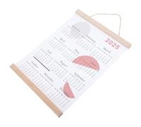 Mobestech Cloth Wall Calendar Creative Home Decor Monthly Planner Easy-clean Material Detailed Craftsmanship for School Office Wall Hanging