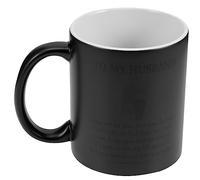 Mobestech Color Changing Ceramic Coffee Mug Heat Sensitive Water Cup for Home Office Cafe Restaurant for Coffee Tea Milk Juice Unique for Men Women