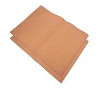 Mobestech Cork Shelf Liners for Kitchen Cabinets 2 Sheets Brown Cork Material Thick Moisture Absorbing Easy to Cut