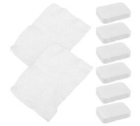 Mobestech Cotton Pads and Daily Skin Care 8pcs Thickened Pearl Pattern round for Makeup Removal Soft White Suitable for Personal Care and Tattoo Artists