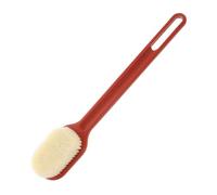 Mobestech Creative Long Handle Bath Brush with Soft Nylon Bristles Multipurpose Back Scrubber and Massager for Deep Cleansing Exfoliating Dead Skin and Improving Circulation Suitable for Wet
