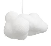 Mobestech Dark Cloud Chandelier Led Pendant Lamp Creative Cloud Ceiling Light Shade Soft Light for Home Restaurant Bar Cafe No Ground Wire 13.4X7.9X7.1 Inches