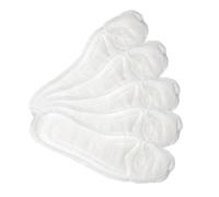 Mobestech Disposable Cotton Shoe Insoles 10 Pairs Sanitary and Comfortable Standing Insoles for Outdoor Use Suitable for Shoe Sizes 43-45 Ultra Thin Breathable Cushions Assorted Style