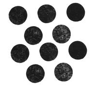 Mobestech DIY Hair Accessories Non-woven Fabric Black 25mm round Patch 400pcs Set for Handmade Headwear Hair Pin Decor Craft Supplies for Girls