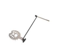 Mobestech Djembe Rattle Clip Percussion Instrument for Improved Rhythm and Sound Effect Metal Rings Enhancing Traditional African Music Playing Experience