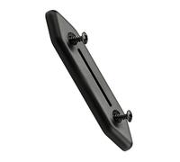 Mobestech Electric Guitar Toggle Lever Switch Cover Plate Iron Protection Guitar Part Easy Installation Compatible with Multiple Brands Black