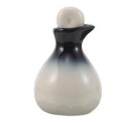 Mobestech Elegant Ceramic Potion Bottle with Airtight Design, Resists Chemical Reactions, for Essential Oils and Aromatherapy Blends, White Ceramic Bottle with Lid for Travel and Home Use
