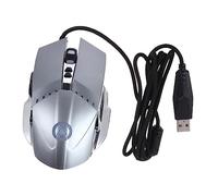 Mobestech Ergonomic Gaming Mouse Wired Silent Backlit 4-gear Comfortable to Hold for Computer and Laptop