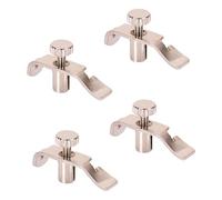 Mobestech Erhu Replacement Accessories 4Pcs Stainless Steel Fine Tuners for Accurate String Adjustment in Concert and Practice