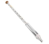 Mobestech Ethnic Vertical Blowing Bawu in G Tuning with Blue and White Porcelain Pattern, Traditional Chinese Wind Instrument, Detachable Design for Music Enthusiasts and Folk Instrument