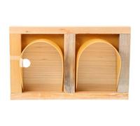 Mobestech European Style Wooden Pigeon Loft Door Door Design for Racing Bird Houses Wood and Plastic Construction Easy Access Entrance Gate for Multiple Pigeons