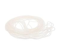 Mobestech Faux Pearl Beads Garland Roll Lightweight Plastic Round Pearl String Beads White for DIY Creativity, Elegant Accessories Weddings for Hair Decorations and Crafting Projects