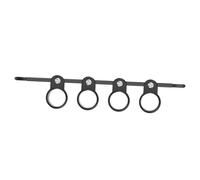 Mobestech Finger Expander Guitar and Bass Exerciser for Practicing Musical Instruments Black Abs and Copper Finger Trainer to Improve Flexibility and Functions