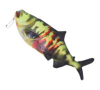 Mobestech Fish Shaped Pencil Case Cute Funny Student Stationery Organizer Small Mermaid Pouch for Pens Makeup Tools