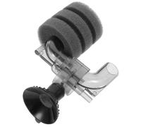 Mobestech Fish Tank Sponge Filter Bio-filter with Plastic Sponge Material Random Colour Quiet Water Purifying Oxygen Filter for Aquarium Accessories Random Color