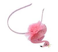 Mobestech Flamingo Headband for Tropical Party Creative Hair Hoops Flamingos Design for Beach Party and Animal-themed Events