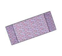 Mobestech Floral Print Fridge Cover Oxford Fabric Refrigerator Dust Cover Waterproof Fridge Wraps Kitchen Cover Organizer Bag