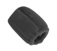 Mobestech Foldable Hair Dryer Sponge Cover Black Diffuser Attachment for Salon Home Use Heat-resistant Wind Blower Cover with Elastic Band for Frizz Control and Even Heat Distribution