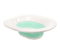 Mobestech Foldable White Sitz Bath Basin for Postpartum and Care, Space Saving Design Sturdy Pp and TPR Material, for Home Nursing and Daily Hygiene