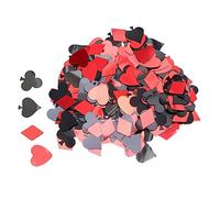 Mobestech Funny Poker Scraps Decoration Party Table Scatter for Unique Wedding Birthday Celebrations Table Decor for Game Night Special Events