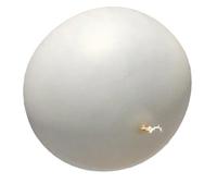 Mobestech Giant White Latex Balloon Heavy Duty Inflatable Party Decoration Balloon for Birthday Holiday Carnival Bridal Shower and Meteorological Weather Observation