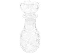 Mobestech Glass Wine Bottle Decorative Decanter for Whisky Glass Bottle Use as Cocktail Container Liquor Dispenser