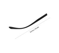 Mobestech Glasses Arms Replacement Black External Thread Wide Eyeglass Temple Legs Lightweight for Eyewear Repair and Spectacle Accessories