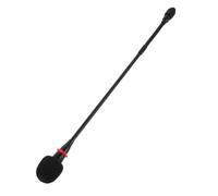 Mobestech Gooseneck Conference Microphone Black Plastic Metal Sponge Three-hole Attachment Flexible Adjustable Rod for Large Conference Rooms Educators