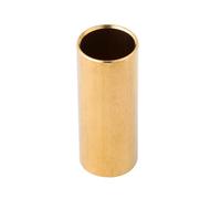 Mobestech Guitar Bottleneck Slide Electric Sleeve Finger Brass for Metal Smooth Sliding for Live Performance and Studio Recording