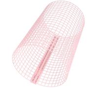 Mobestech Hamster Tunnel Hideout Guinea Pig Hiding Tunnel Small PET Hideout round Iron Pink for PET Cage Exercise Hamster Chinchilla