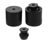 Mobestech Heavy Duty Rv Door Holder Bumper Kit Low Profile Rubber Door Stopper for Motorhome Caravan and Trailer Weather Resistant Protective Bracket with Fit for Scratch and Dent Prevention
