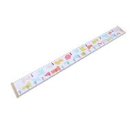 Mobestech Height Measurement for Boys and Girls Charming Illustrations Wooden Fabric Growth Chart Boys and Girls Wall Art Safe Sturdy Height Ruler