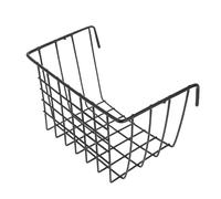 Mobestech Hollow Cast Iron Rabbit Hay Feeder Basket Hanging Design for Guinea Pigs Small Animals Cage Space-saving Hay Holder Prevents Waste and Keeps Food Clean