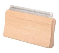 Mobestech Horse Shedding Tool for Grooming Cattle and Horse, Wooden and Metal Construction, Easy to Clean and Removes Clogged Mud, for Shaving and Combing in Stables