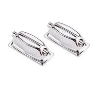 Mobestech Iron Drum Connector 2Pcs Double-End Ear for Snare Bass Drum Strong Enough to Hold Easy to Install Accessories