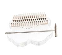 Mobestech Kalimba Key Crystal Musical Instrument Finger Piano for Beginners Boys and Girls and Musicians for Christmas Birthdays