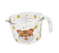 Mobestech Large Capacity Glass Measuring Cup with High Temperature Resistance and Scale Comfortable Scald Handle for Baking Cooking and Milk Drinks Essential Kitchen Tool for Home Cooks